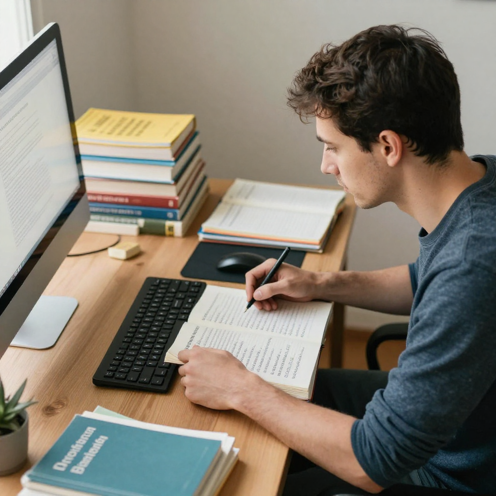 Students learning languages successfully